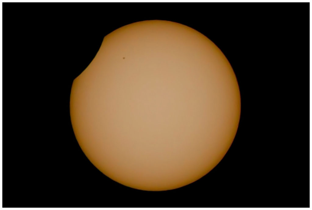 Partielle Sonnenfinsternis / Partial solar eclipse  20.03.2015