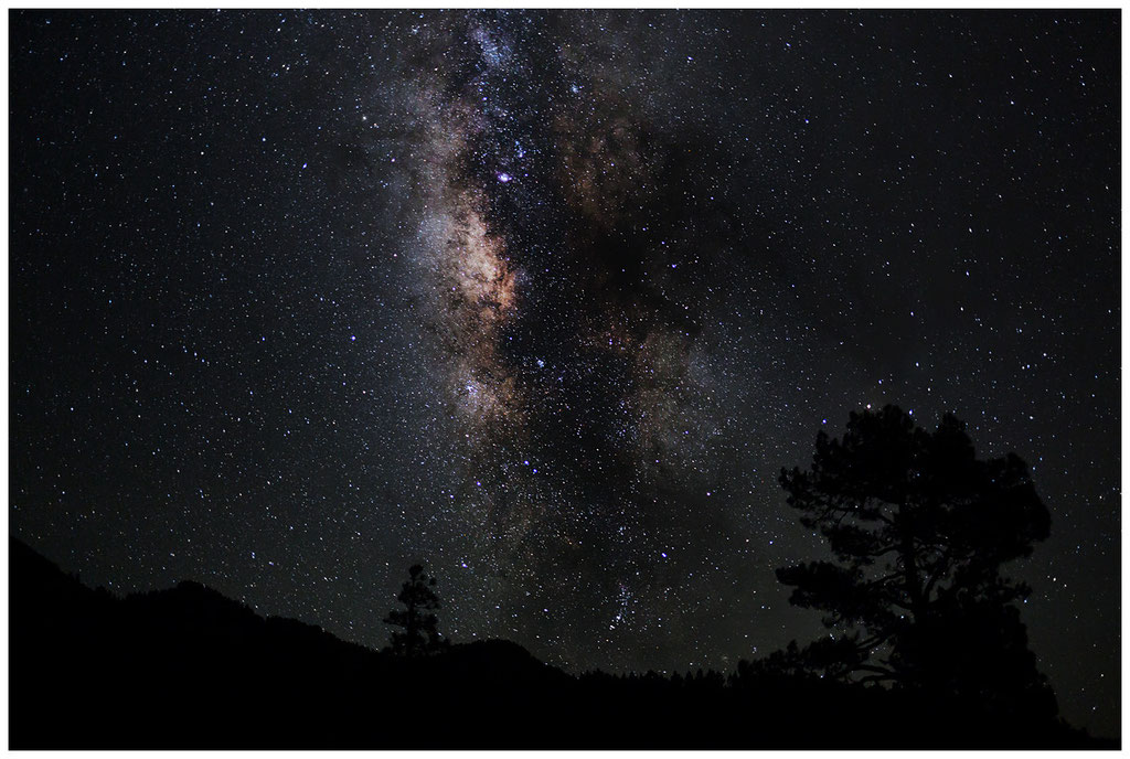 Milchstraße über La Palma / Milky Way above La Palma