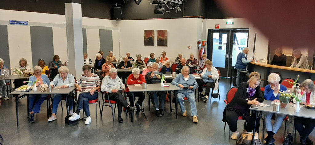 aandachtig luisteren met de bingo