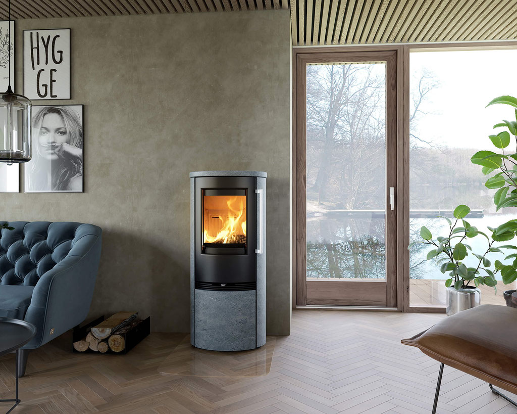 Poêle à bois feu