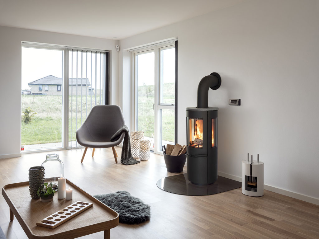 POÊLE À BOIS HETA SL8 3 VITRES