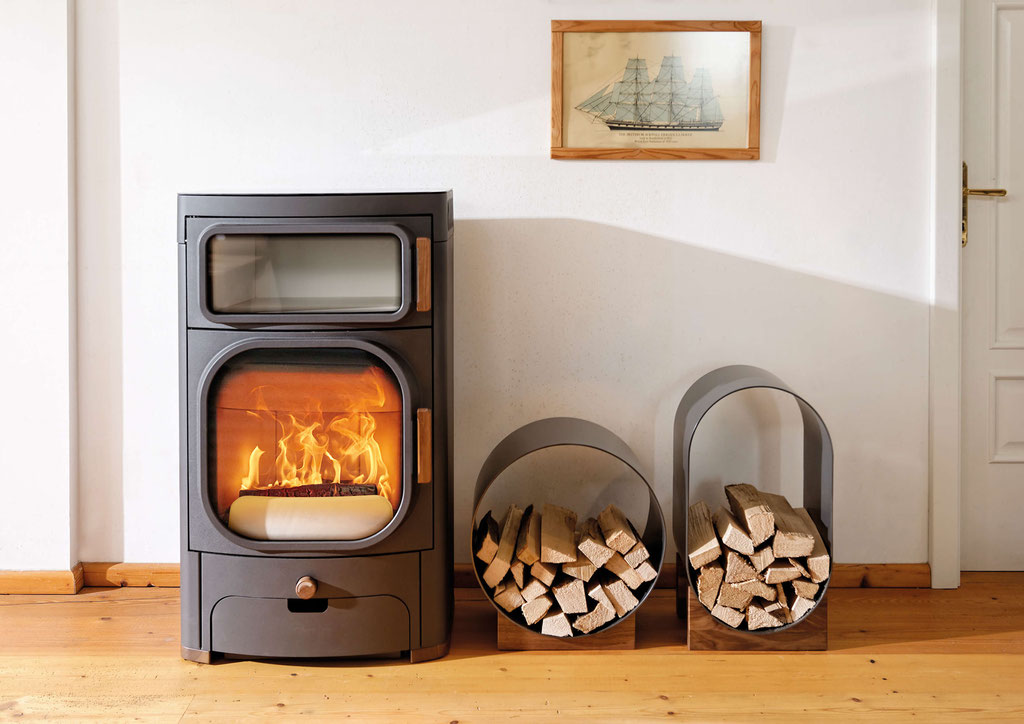 Poêle à bois four feu