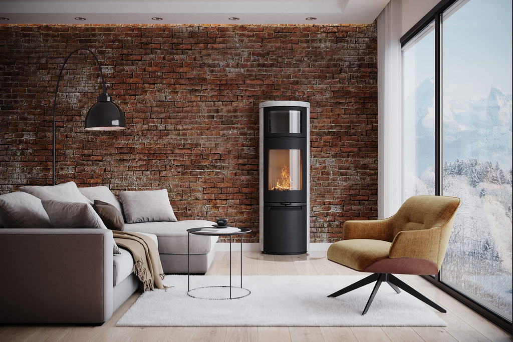 POÊLE À BOIS HETA SL900B AVEC FOUR