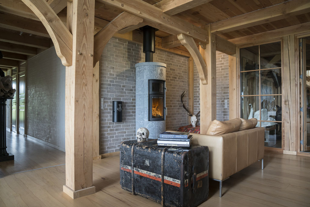 POÊLE À BOIS HETA SL30B AVEC FOUR