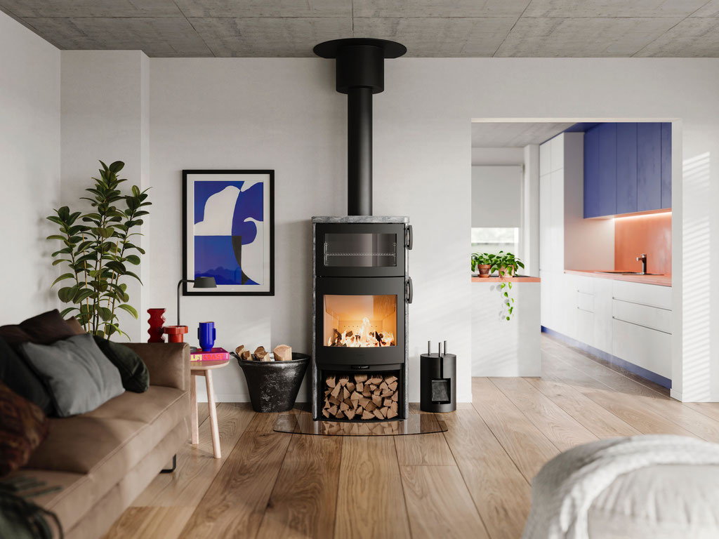 POÊLE À BOIS HETA ICON LINE ECLIPSE XL B