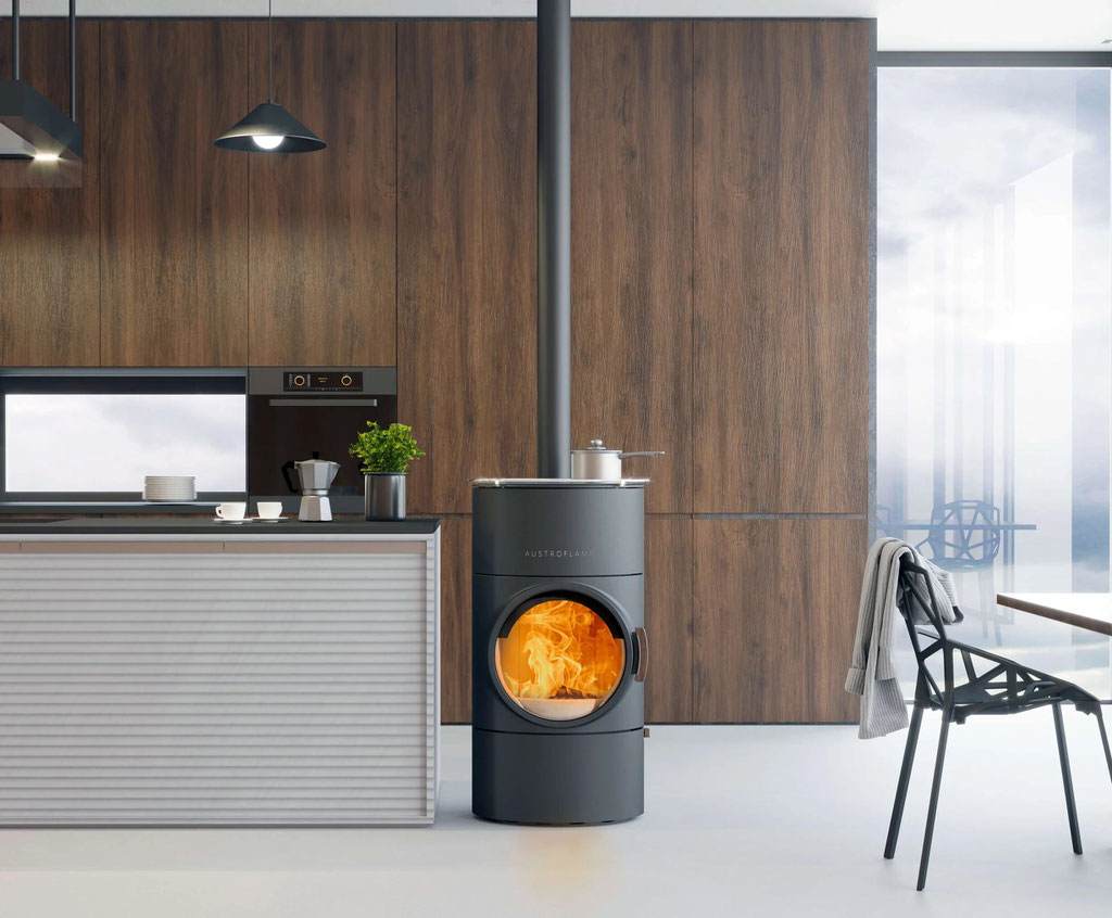 POÊLE À BOIS AUSTROFLAMM CLOU COMPACT COOK