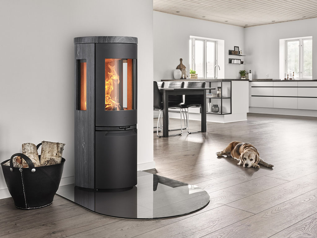 POÊLE À BOIS HETA SL900 3 VITRES