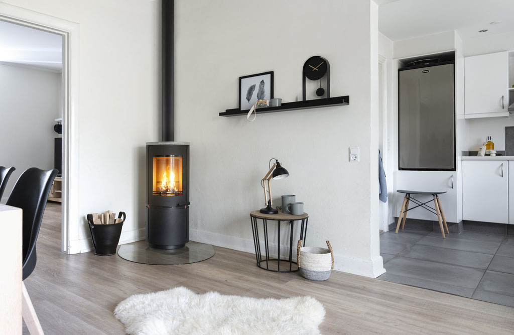 Poêle à bois feu