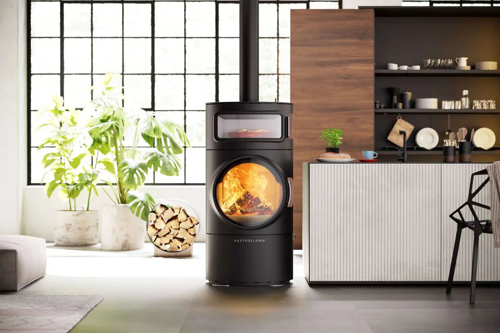 POÊLE À BOIS AUSTROFLAMM CLOU XTRA BACK