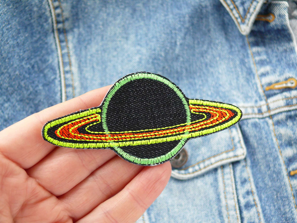 gestickte Patches zum aufbügeln oder aufnähen für Erwachsene