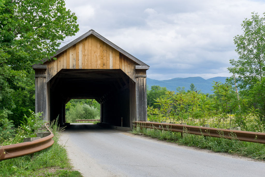 Sanderson Covered Bridge, dans le Vermont (1840 et 132 pieds)