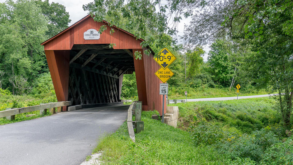  Cooley Covered Bridge (1849 et 50 pieds), VT