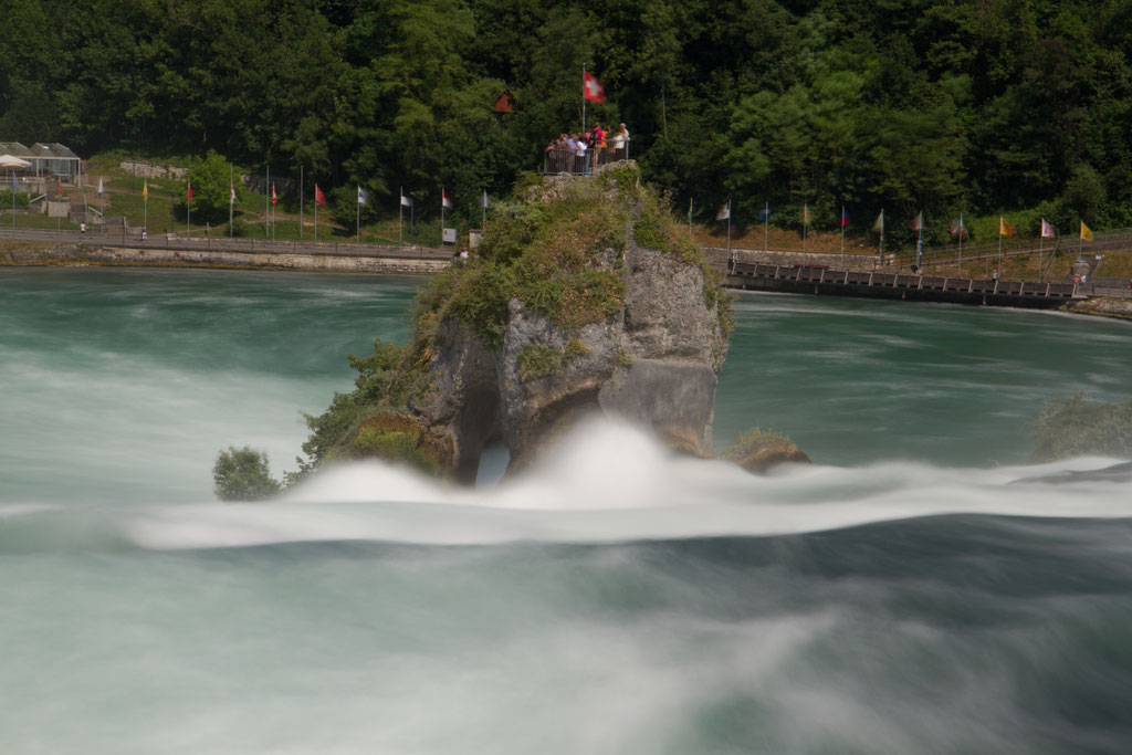 Der Rheinfall bei Schaffhausen