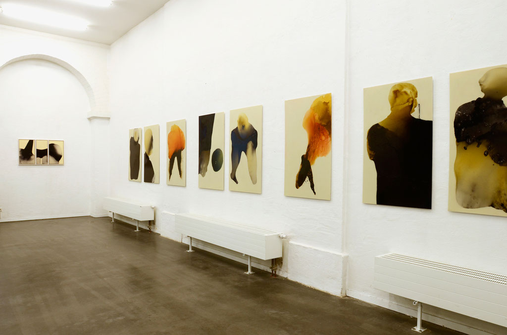 Blick in den Ausstellungssaal, Kunstraum 2017