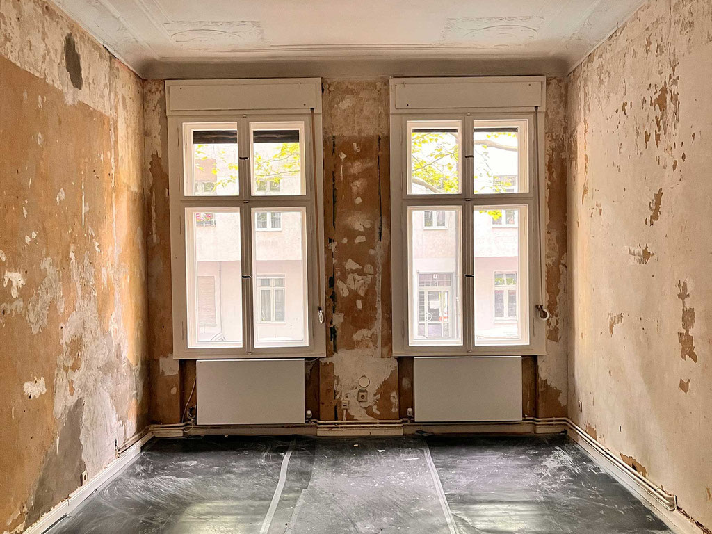 Wohnzimmer vorher