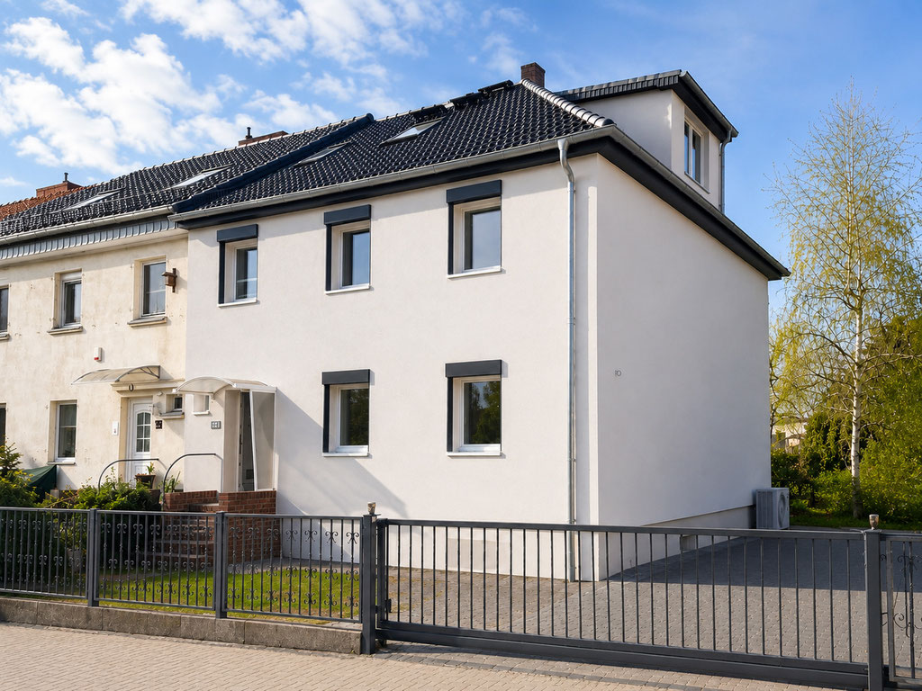 Hausansicht nachher
