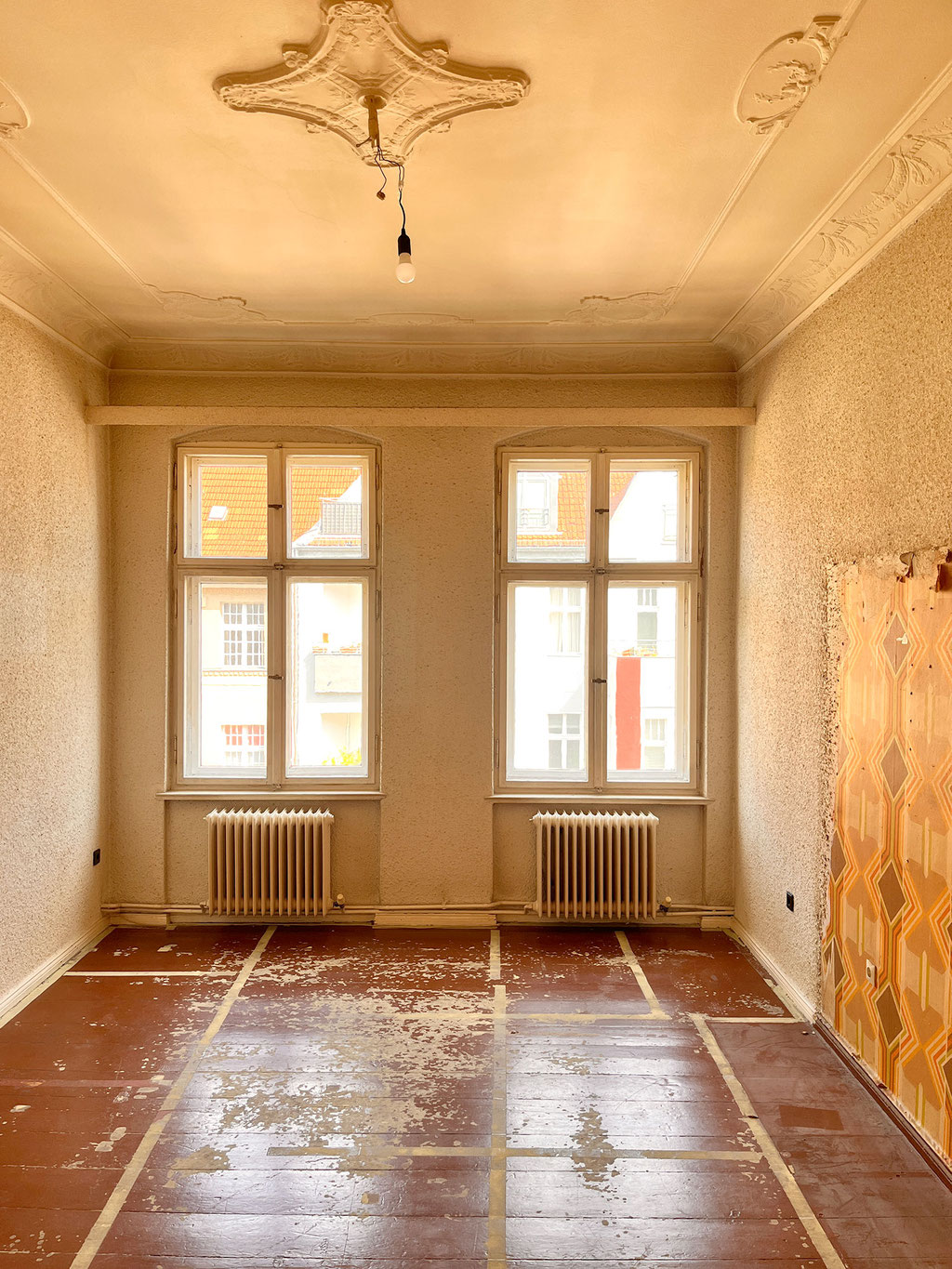 Schlafzimmer vorher