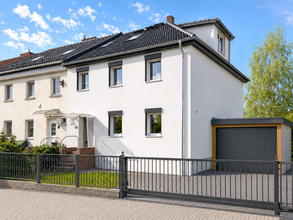 Hausansicht nachher