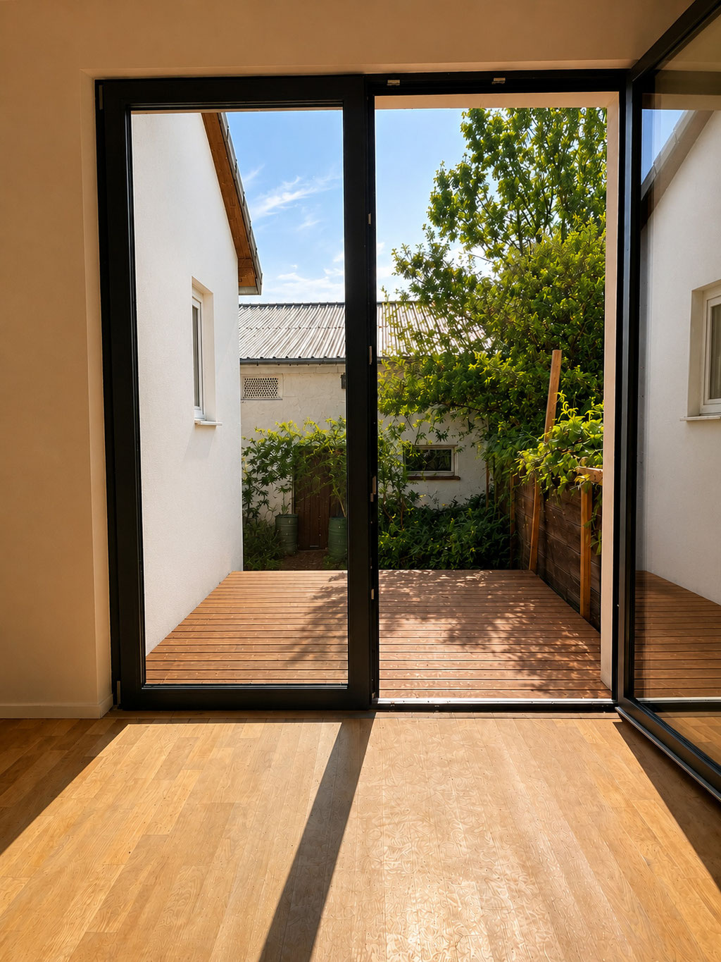 Neue Terrasse Nachher
