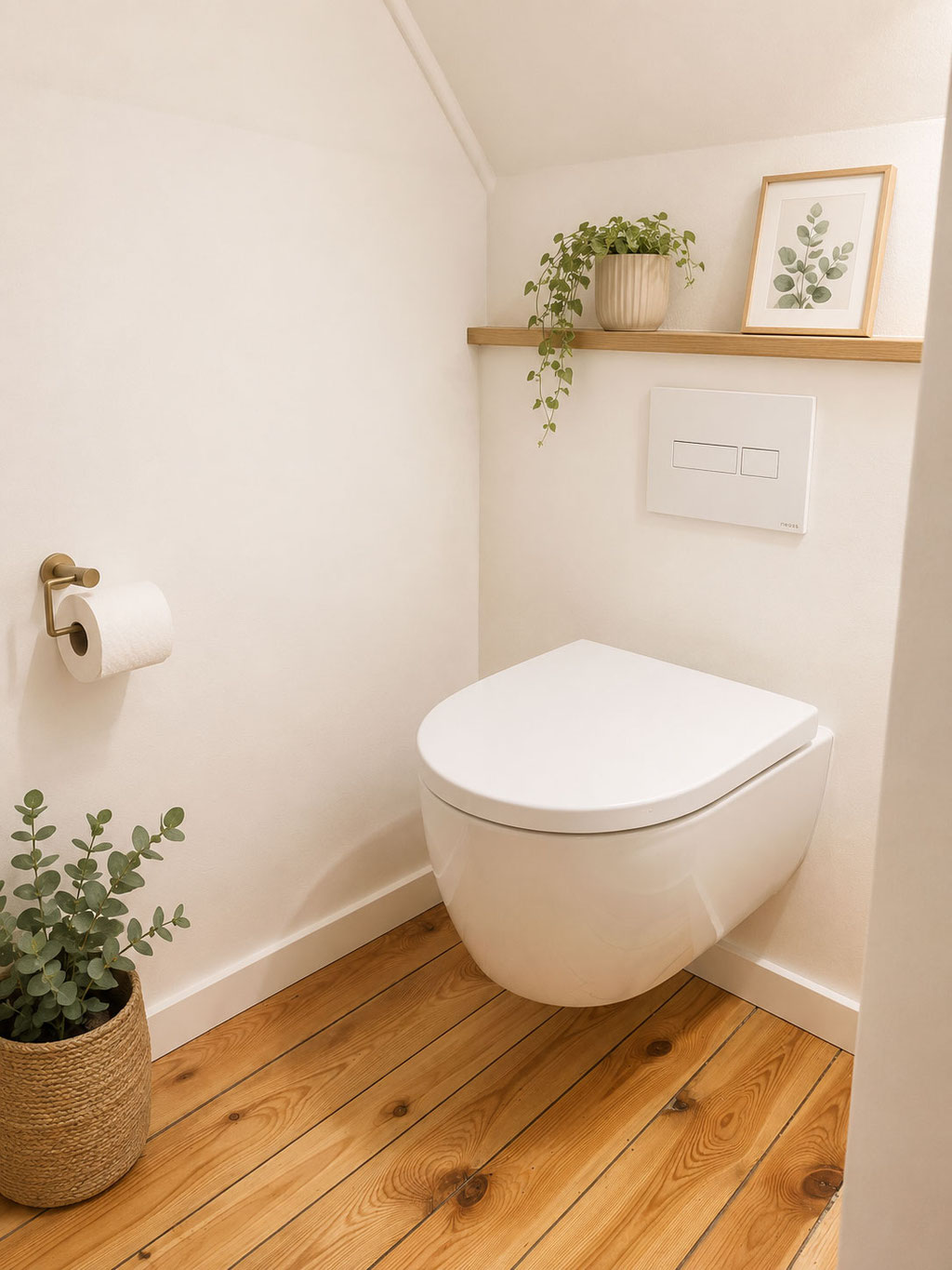Gästetoilette Nachher