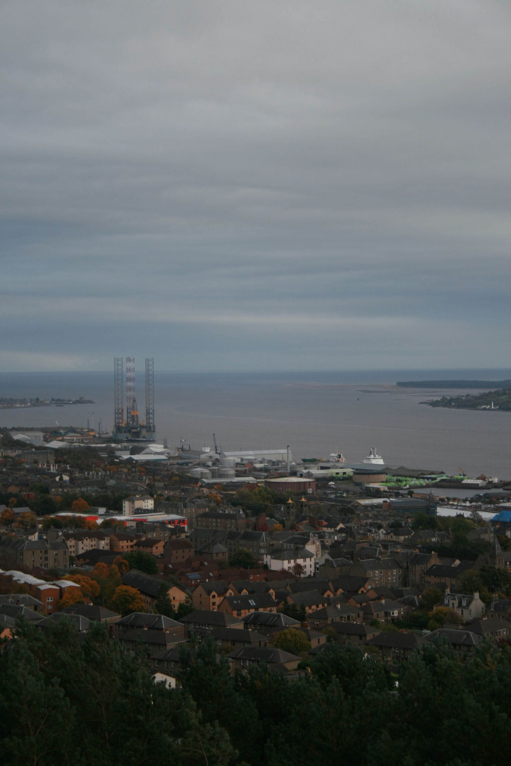 View from Dundee Law Viewpoint