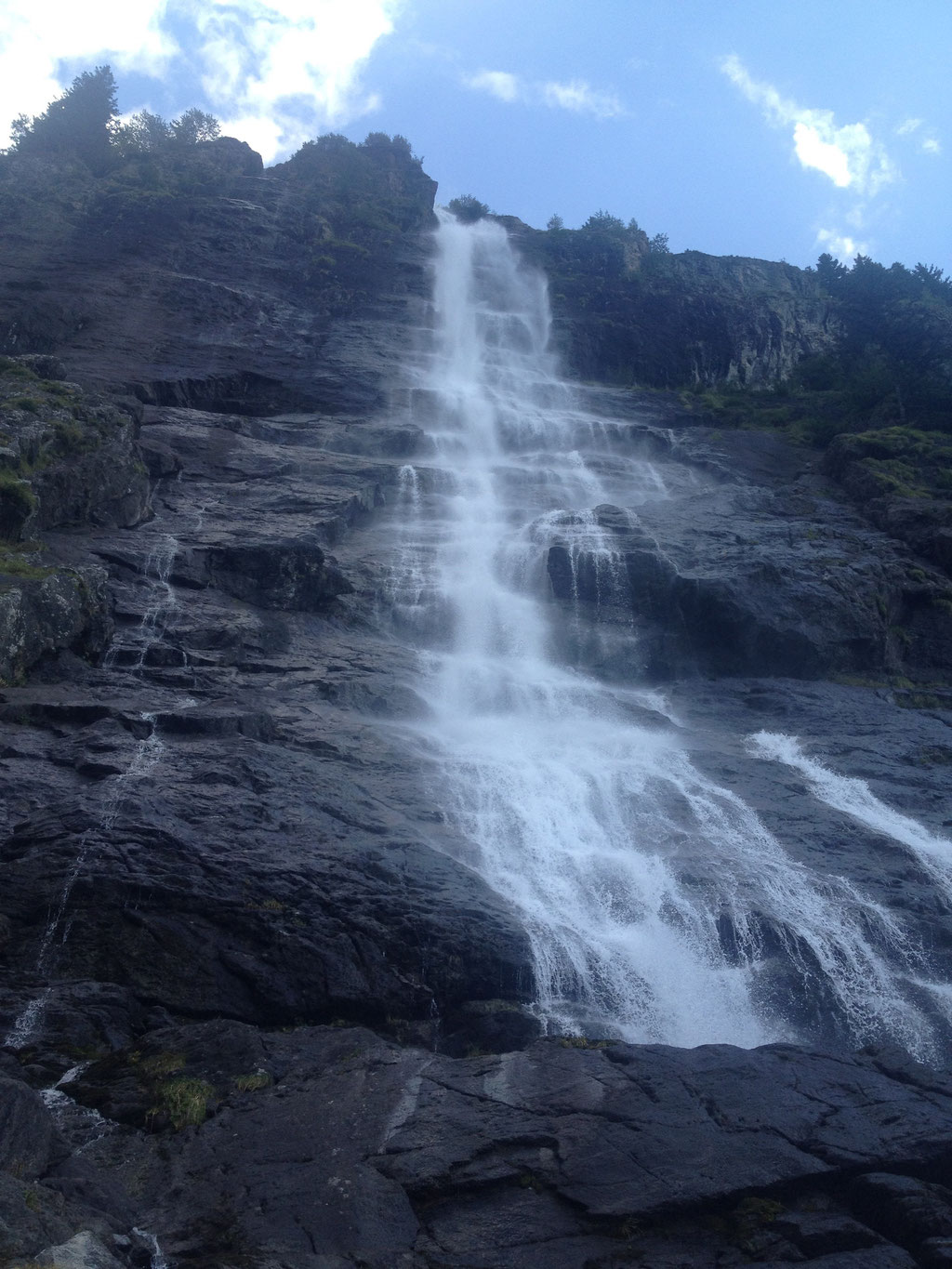 Waterfall Vaujany