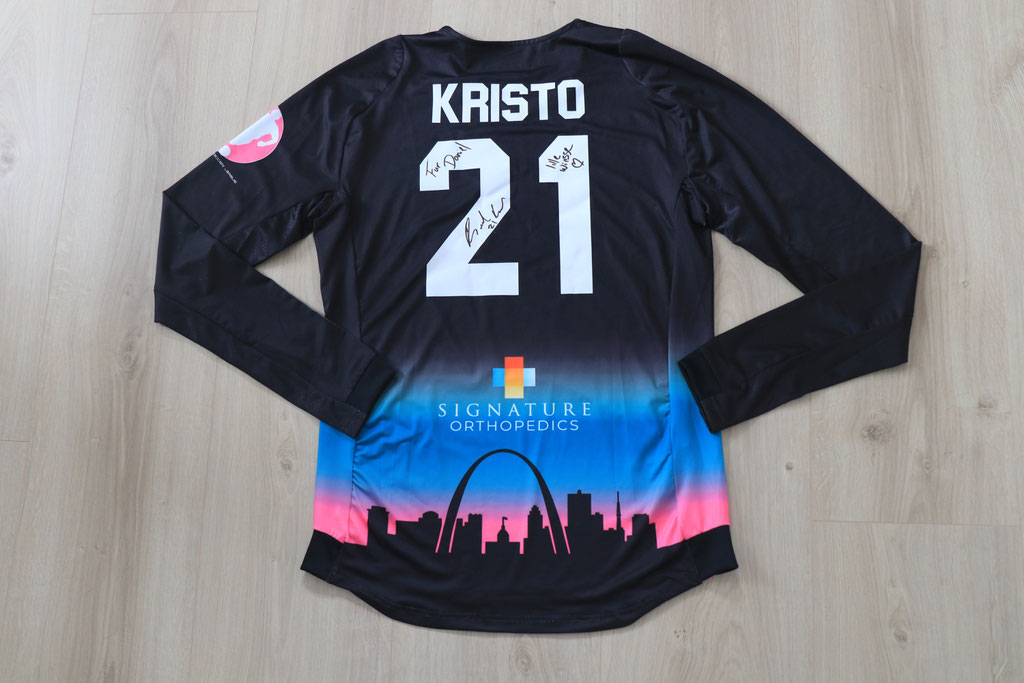 St. Louis Ambush Ausweichtrikot 2021 • Nr. 21 Robert Kristo • signiert