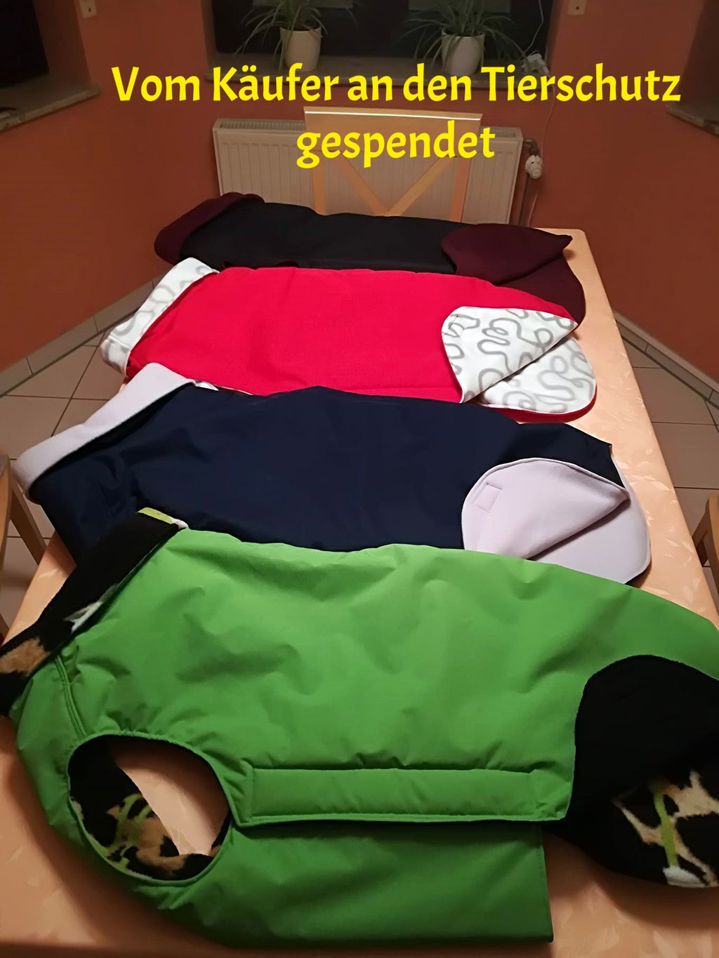Thermo-Hundemantel, Hundemantel Maßanfertigung,  Hundemantel nach Maß