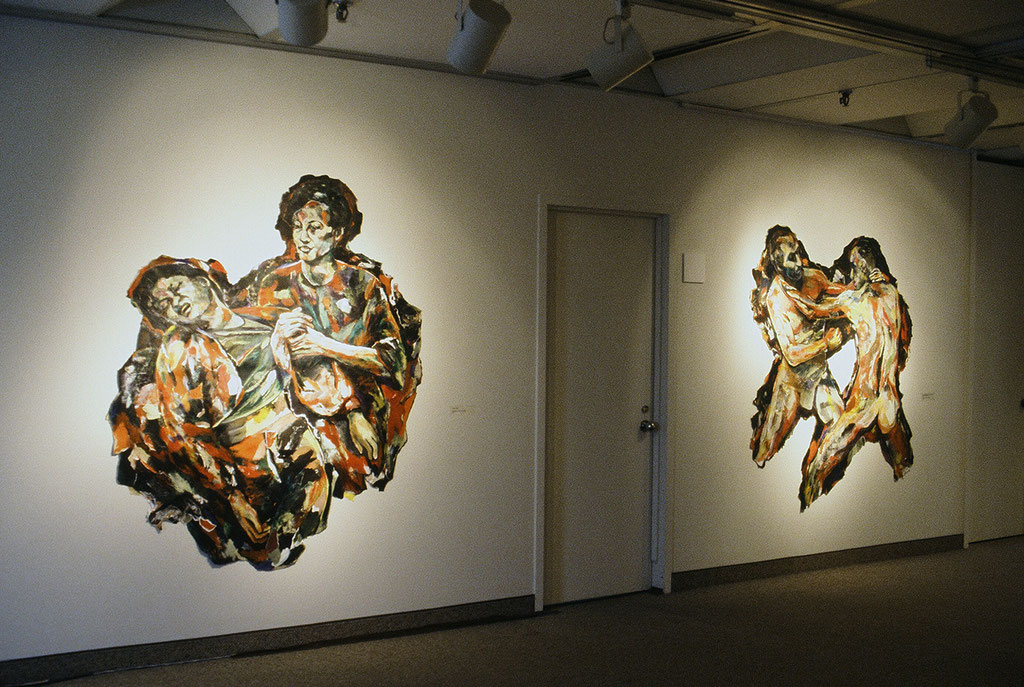 Vue d'exposition Maison de la culture Marie Uguay, 1994