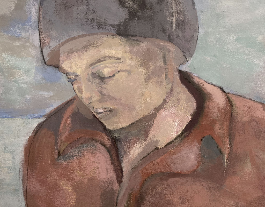 Sans titre, 2005, Détail, techniques mixtes sur toile - mixed media on canvas. 