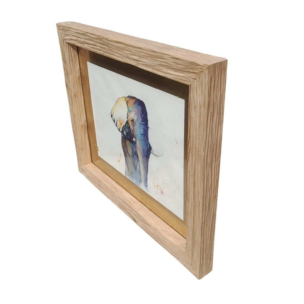 Bilderrahmen Alteiche Gebürstet