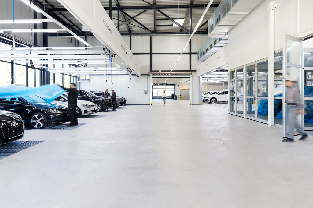 Neueröffnung, das Amag Carrosserie Center am Albis empfängt seine Kunden