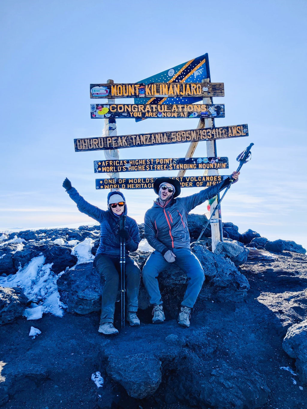 Uhuru Peak with Kilimanjarocompany
