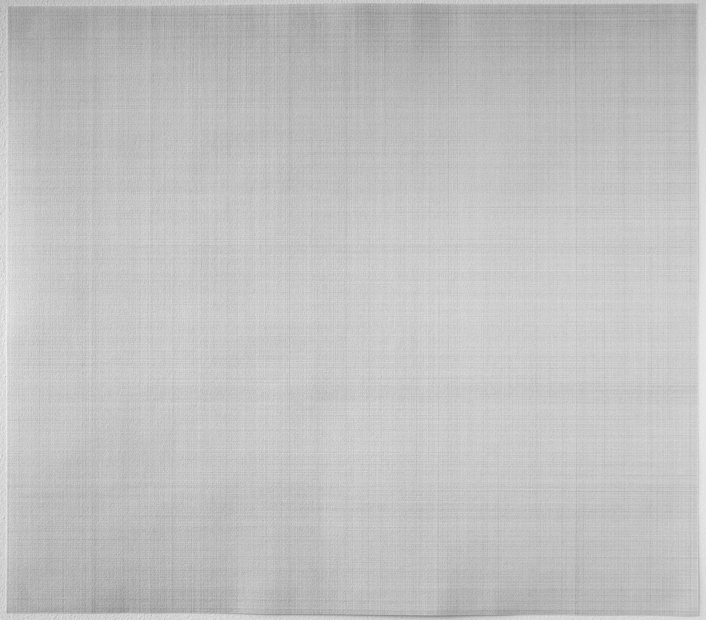 Linien Nr. 67, 2015, 51 x 57 cm, Bleistift auf Bütten
