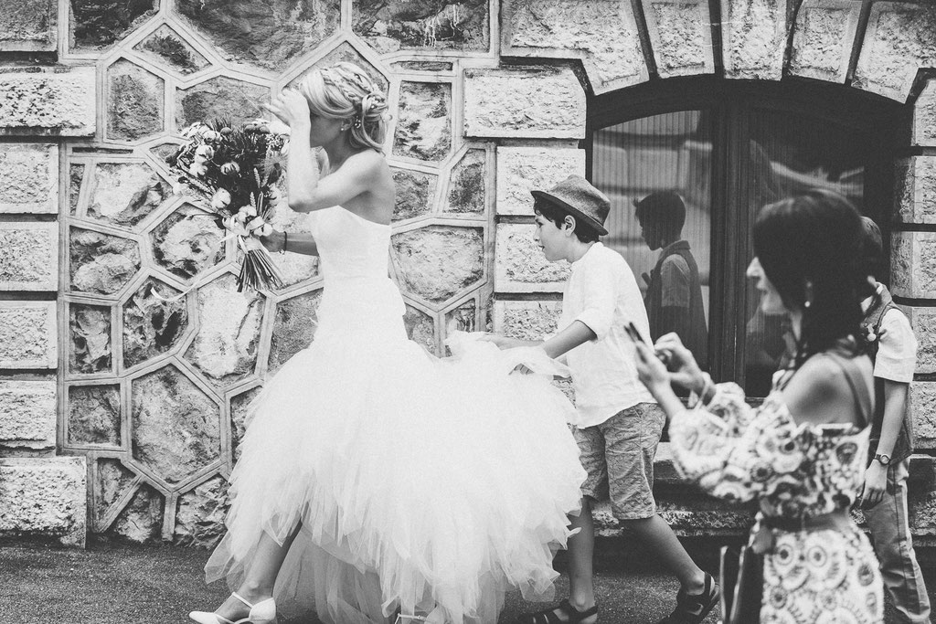 Mariage portrait mariée