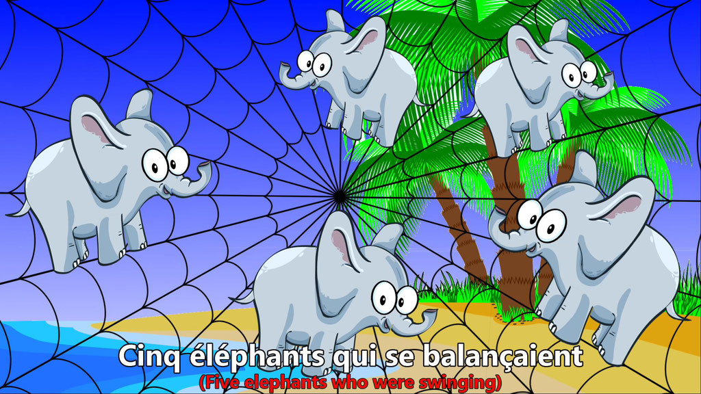 Un éléphant qui se balançait French Song