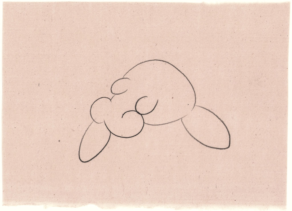 Exercise / エクササイズ　Pencil on Paper / 紙に鉛筆　152×213mm　2025