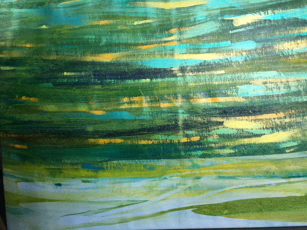 Peinture acrylique sur toile, 120cmx91cm