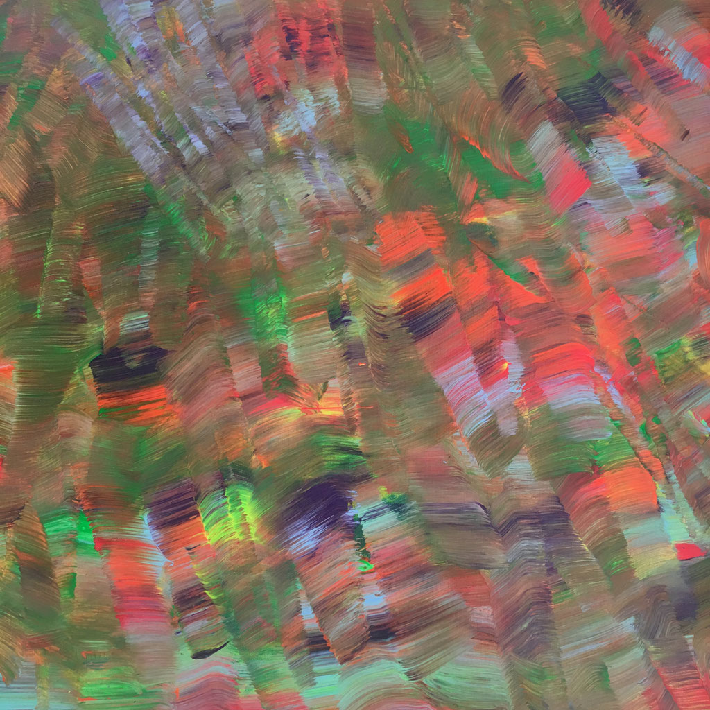 Peinture acrylique sur toile, 60cmx60cm