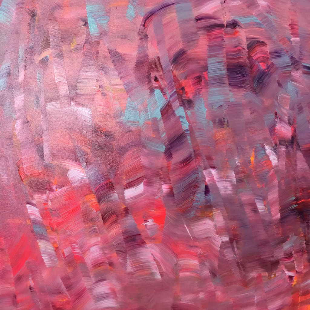 Peinture acrylique sur toile, 60cmx60cm