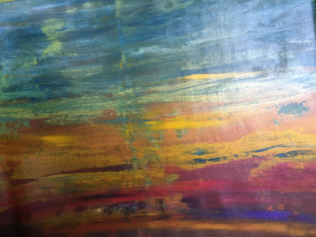 Peinture acrylique sur toile, 120cmx91cm