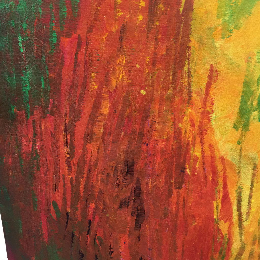 Peinture acrylique sur toile, 50cmx50cm