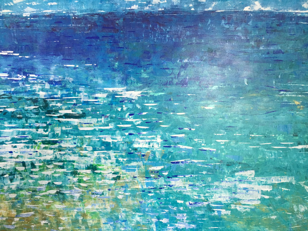 Peinture acrylique sur toile, 189cmx136cm