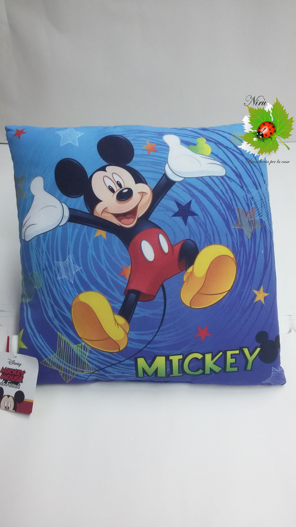 Cuscino arredo Topolino Disney originale 40x40 cm. A891