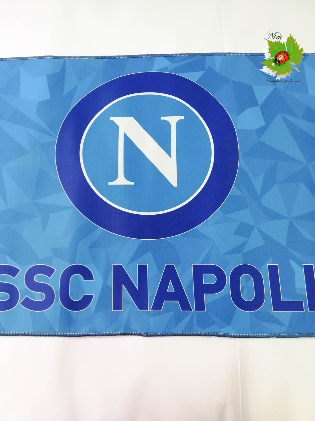 Tappeto S.S.C Napoli antiscivolo 80x110 cm. B482