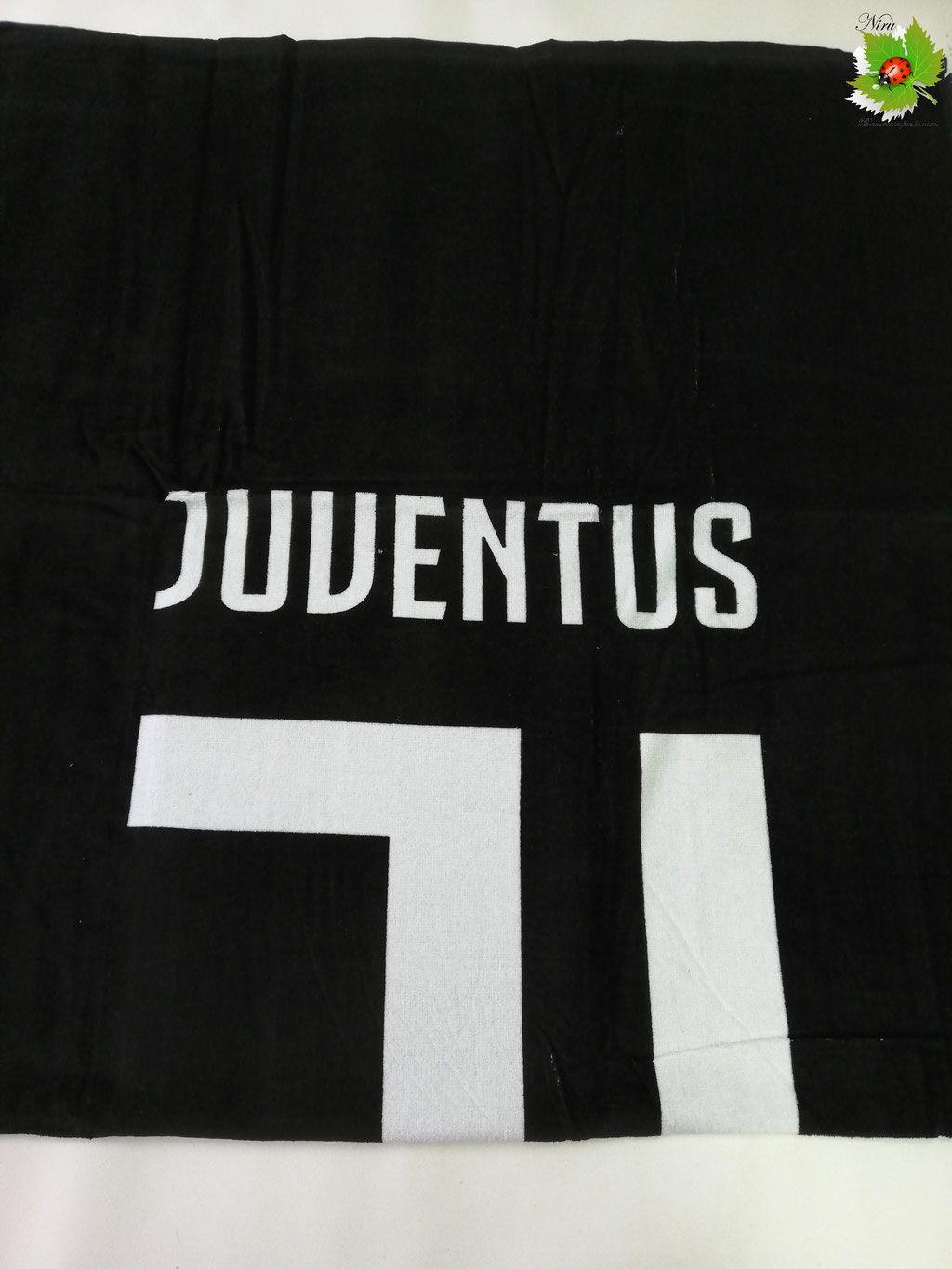 Telo mare F.C Juventus ufficiale 90x170 cm in spugna di cotone. B221