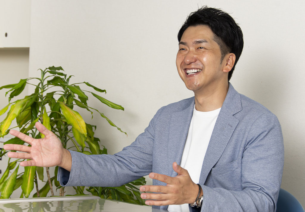 インタビュー写真
