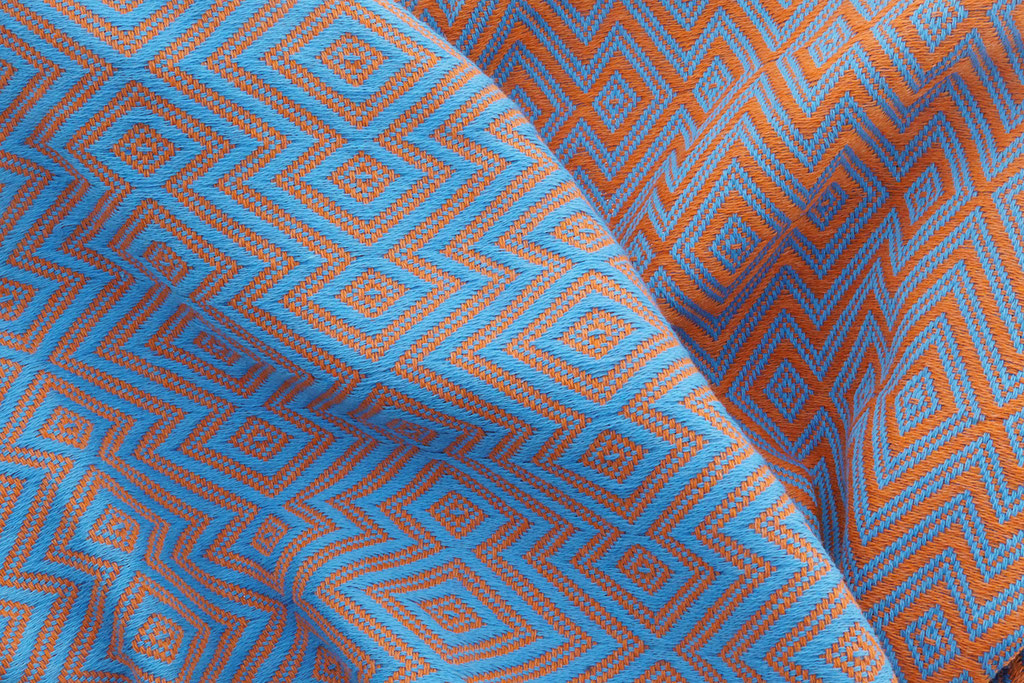 Orange / Türkis