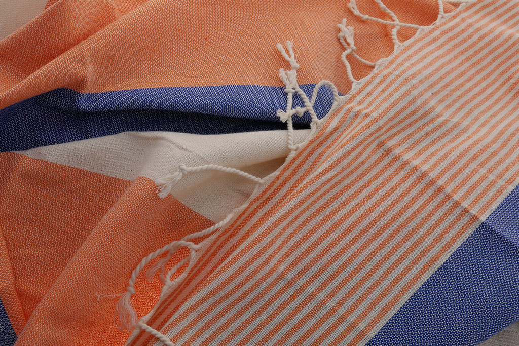 Orange / Blau