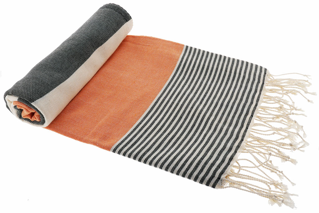 Schwarz / Orange